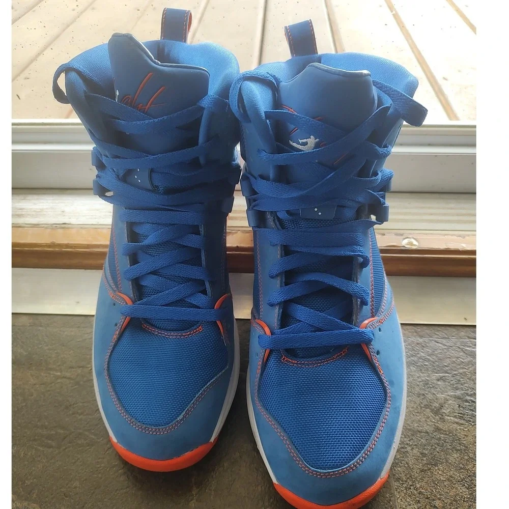 Jordan Flight Origin 2 Mens‎ Sport Blue Team Orange Basketball Shoes 705155-406